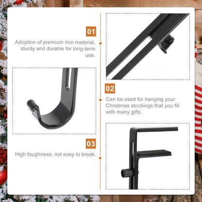 Teleskopisk krok för jul (ett par)