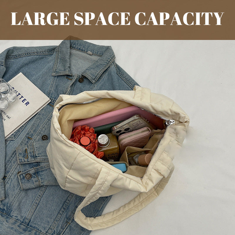 Kanvasväska med stor kapacitet