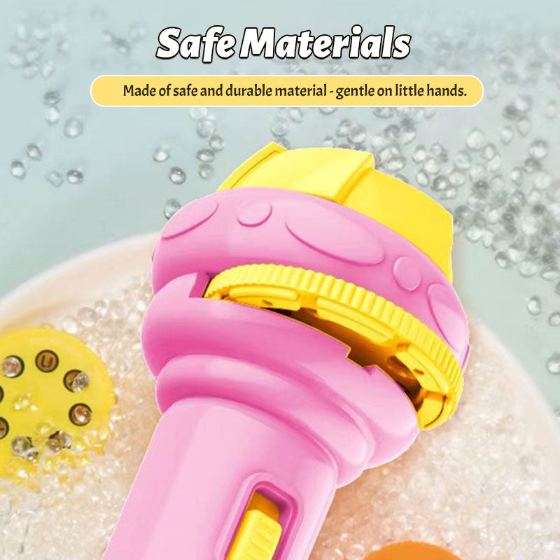 🌈✨ Barnens Magiska Projektorficklampa