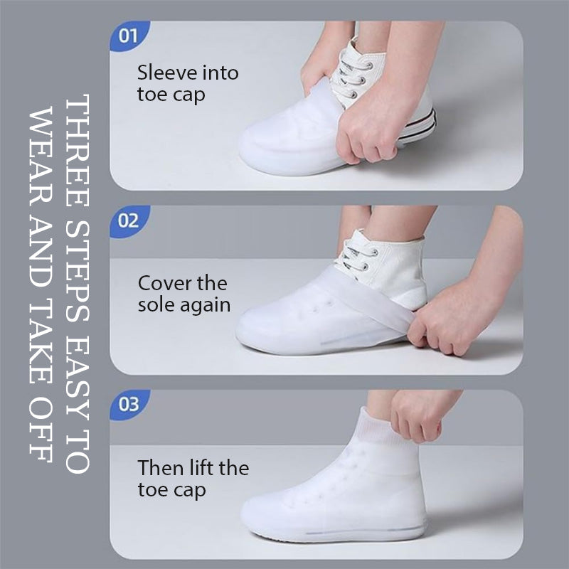 Skoöverdrag av silikon