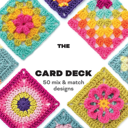 🎁 Granny Square Crochet Card Set[50 Unique Designs]🧵