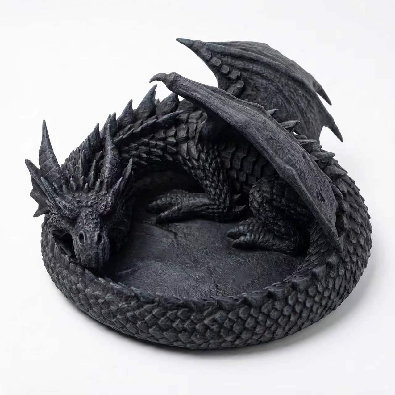🐉Dragon Guardian 3D Printed Jewelry Tray - The Dragon’s Treasure!