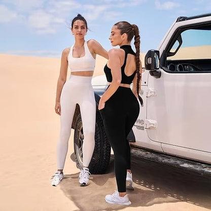 🎁 Sista dagen 49 % rabatt 🔥 Högmidjade, magkontrollerande, formande träningslegging