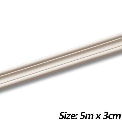 Flexible Molding Trim Strip for Wall Edges