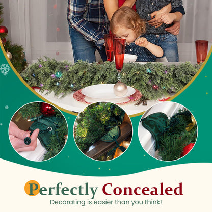 Holiday Wreath Ties