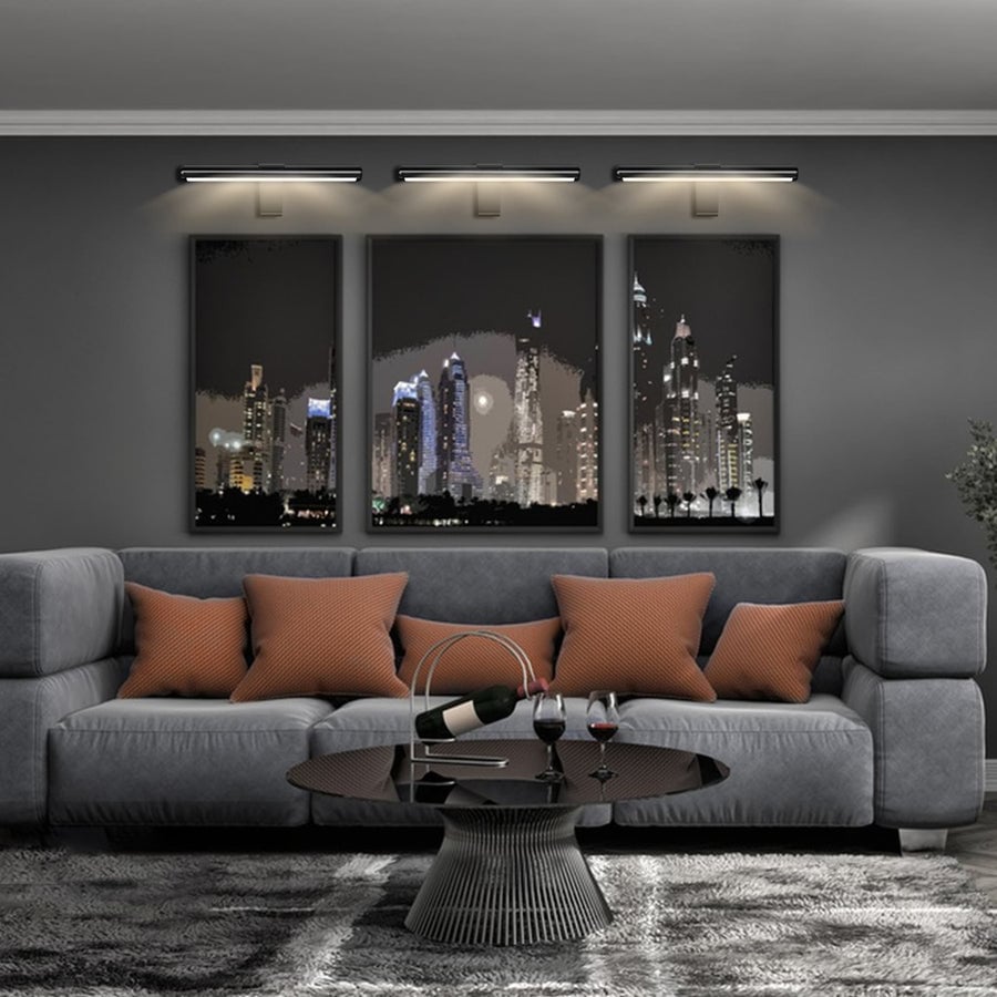 Led uppladdningsbar billampa