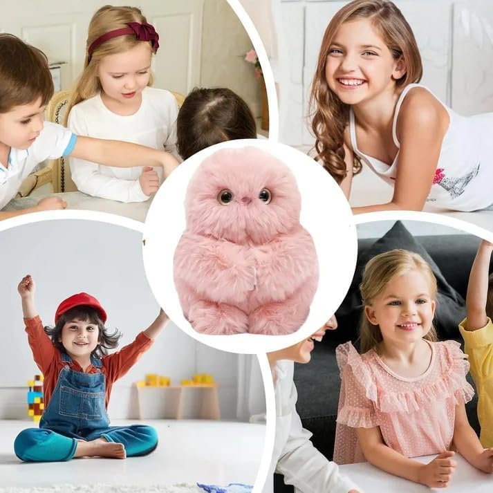 ✨Cute AI Shy Emotional Companionship Robot Doll Bag Charm Plush Toy👜-It Can Sing, Turn Its Head, and Learn to Speak🤖