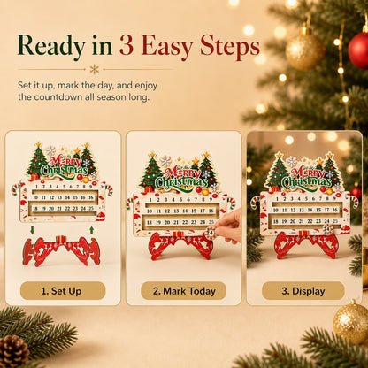 🎄25-Day Christmas Countdown Ornament