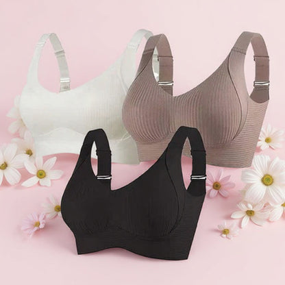 Last day: buy 1, get 3 packages 🔥 Super supportive bra | Wireless push-up bra 👍 No more sagging breast