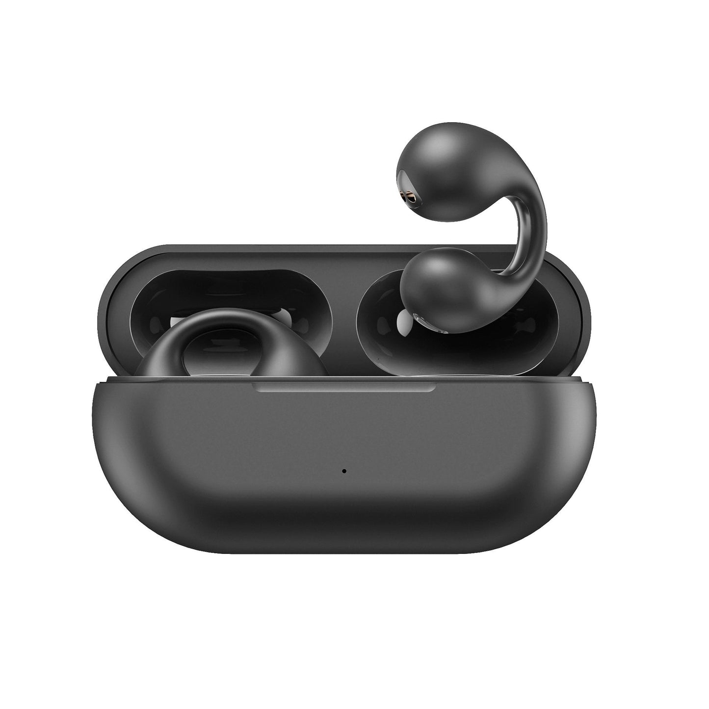Bluetooth-headset med öronklämma och benledning