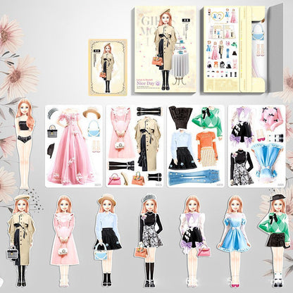 Magnetisk Dress Up Baby (barnleksaker)