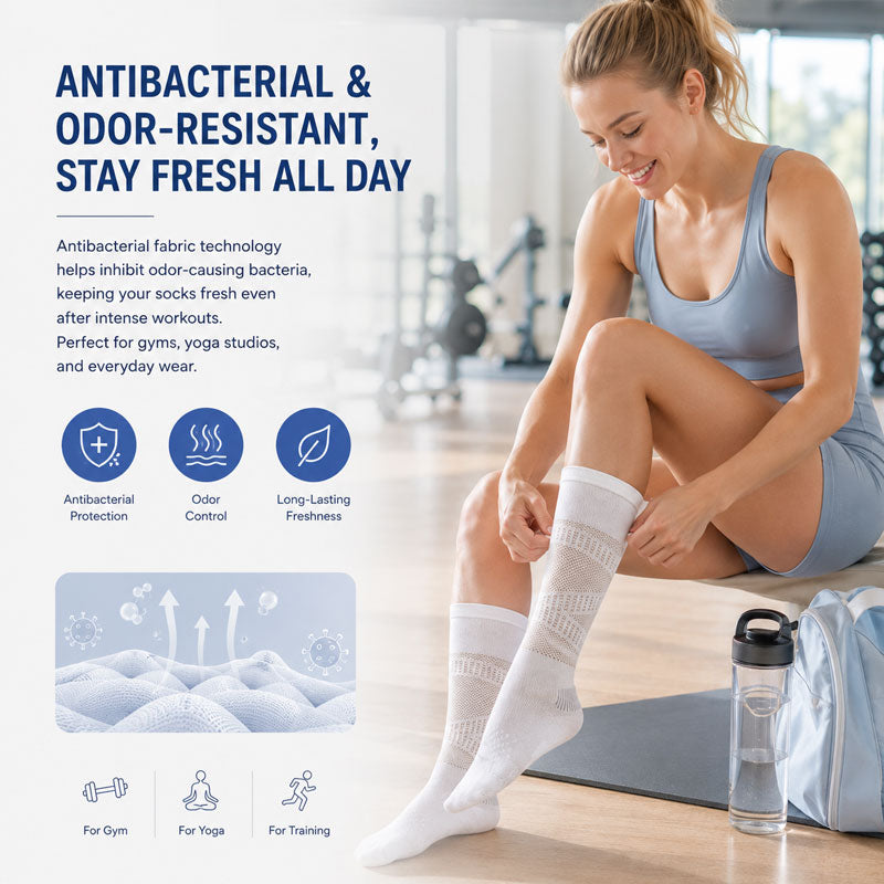 🦵Compression Calf Socks -- Promotes blood circulation, relieves exercise-induced fatigue, and helps slim and tone the legs