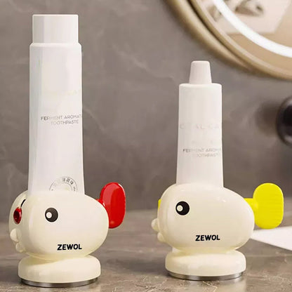 🐳 Valfisk Sugpropps Tandkrämspress – Gör varje tandkrämspress till en glädjefylld upplevelse!