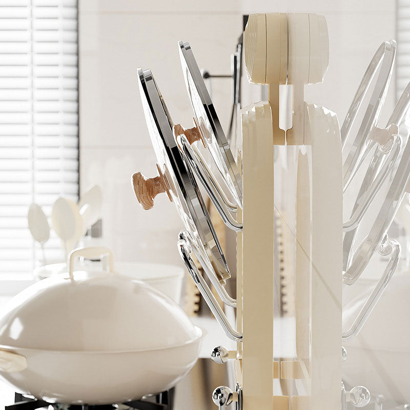 Väggmonterad Sugkopp Stansfri Grytlockshållare