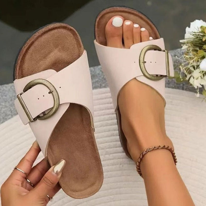Birkenstock-tofflormed vintage-spän