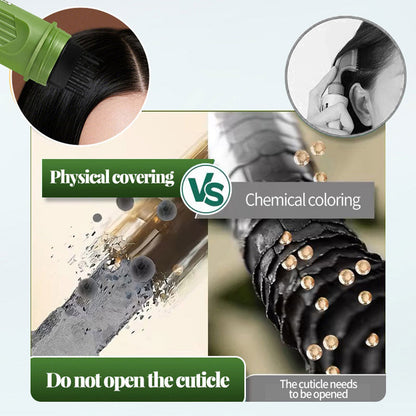 🖌️ Penna för att täcka grått hår – omedelbar färgkorrigering, när som helst!