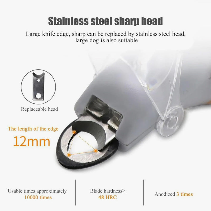 LED Nagelklippare för husdjur