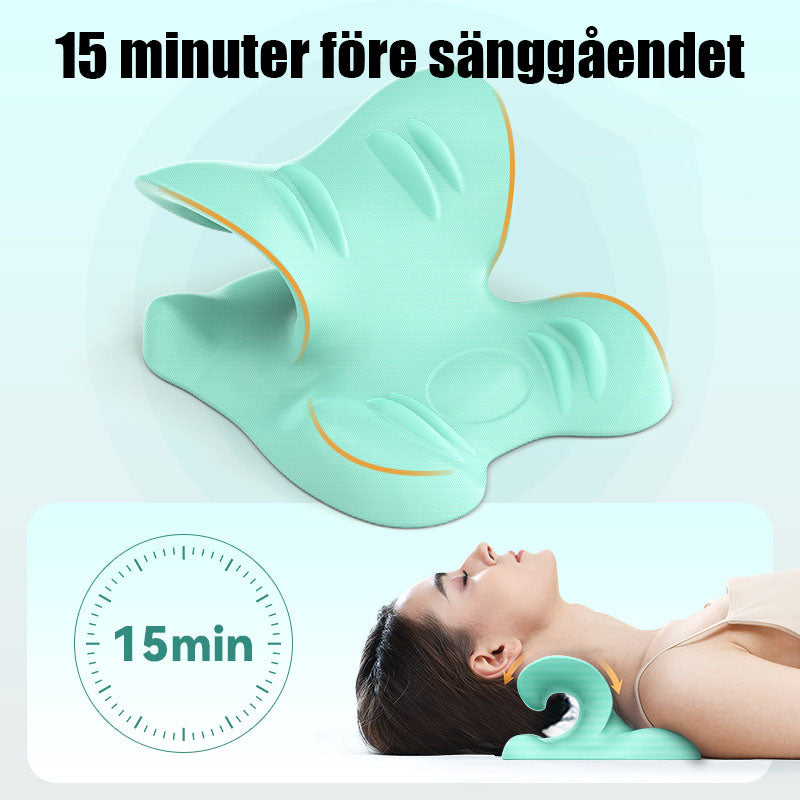 C-Formad Dragstöds Massagekudde