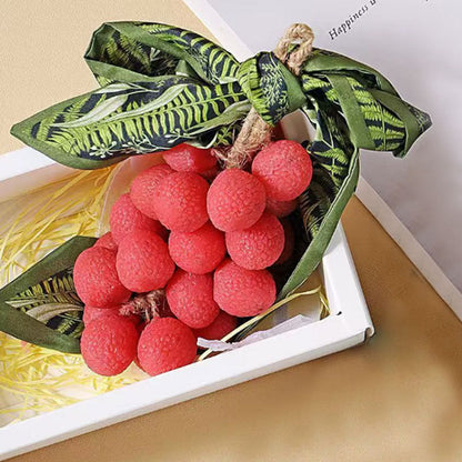 🍒 Imiterad litchiformad tvål｜ Fruktig doft, utsökt och praktisk 🍃