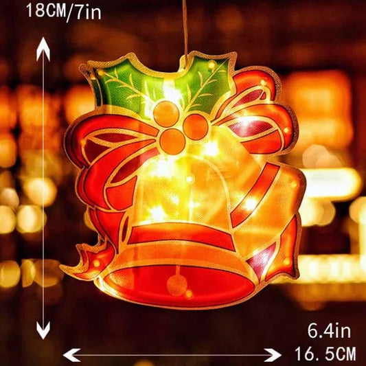 🎄Weihnachtliche Lichterketten im Fenster