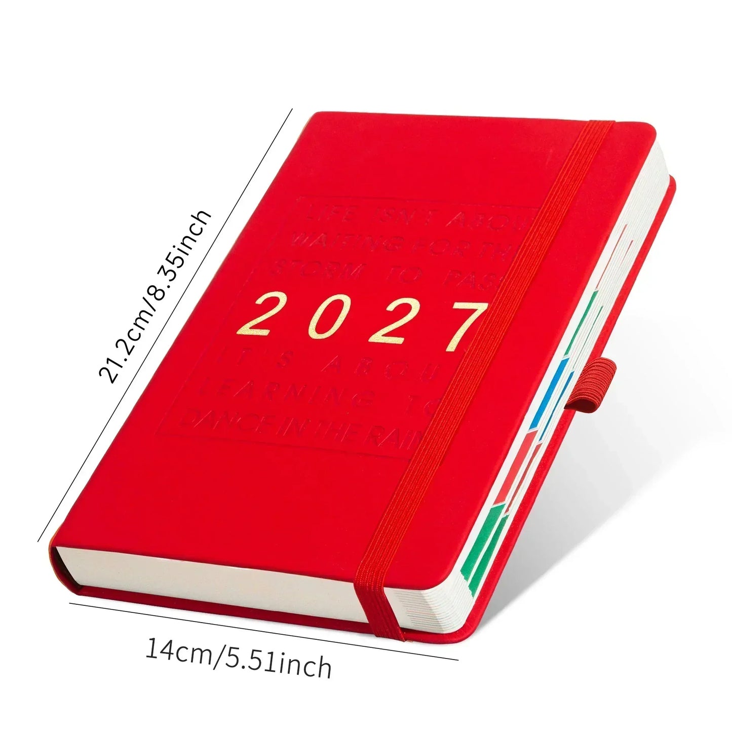 ⚡ A5 2027 One‑Day‑Per‑Page Diary Notebook – Portable, Well‑Organized, Long‑Lasting ✨