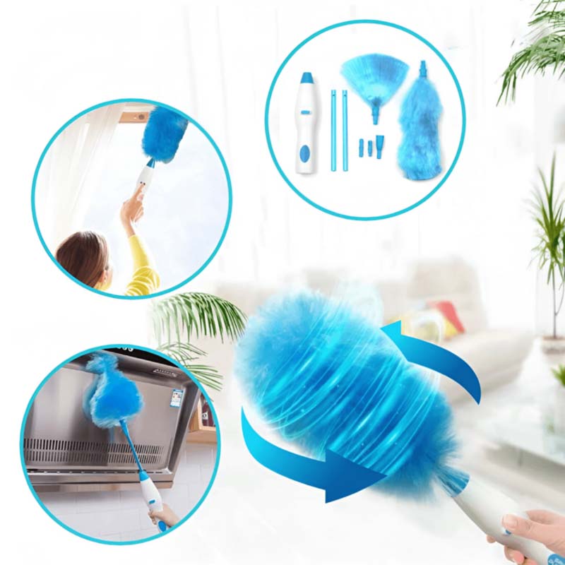 Elektrisk roterande dammuppsamlare