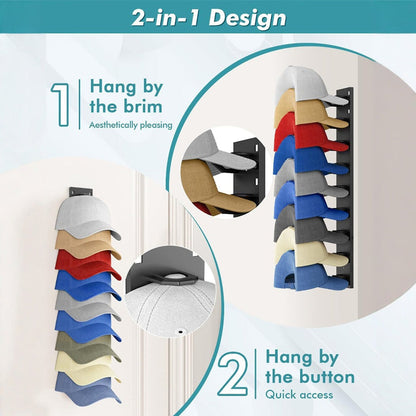 Förvaringsställ för basebollkepsa