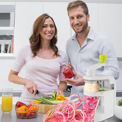 Handvevad grönsaksskärare