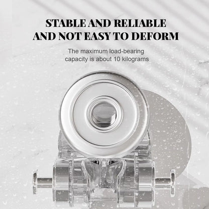 Justerbart duschhuvudfäste utan borrhål