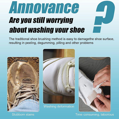 Multifunktionell rengöringskräm för vita skor