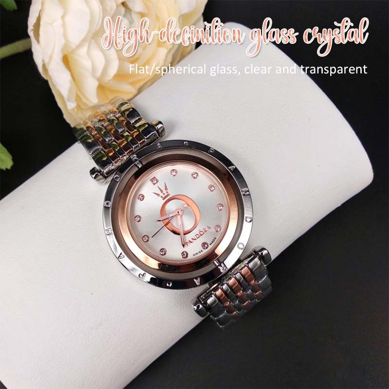 💎 Glänsande Tidsarmband för Par | Elegant parklocka