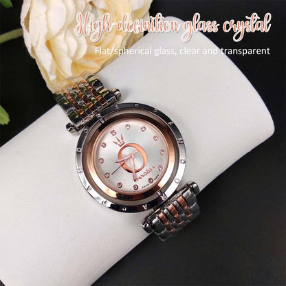 💎 Glänsande Tidsarmband för Par | Elegant parklocka