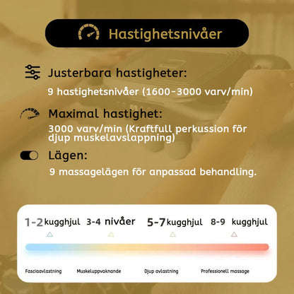 8 huvuden hästmassagepistol