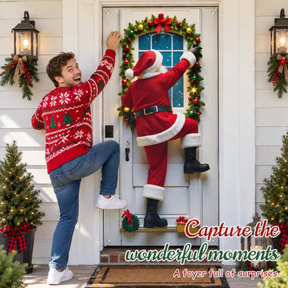 🎄New Christmas Door Cover – Festive Holiday Party Decoration & Door Curtain