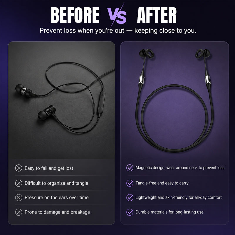🎧Magnetic earphone lanyard