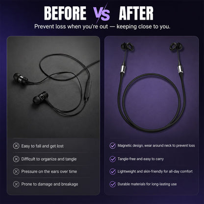 🎧Magnetic earphone lanyard