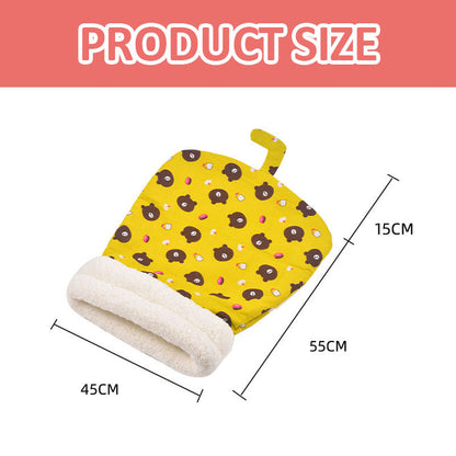 Täcke i sovsäcksstil Kattnäste