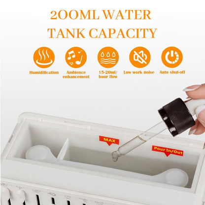 Aromaterapi luftfuktare Sömn Nattlampa