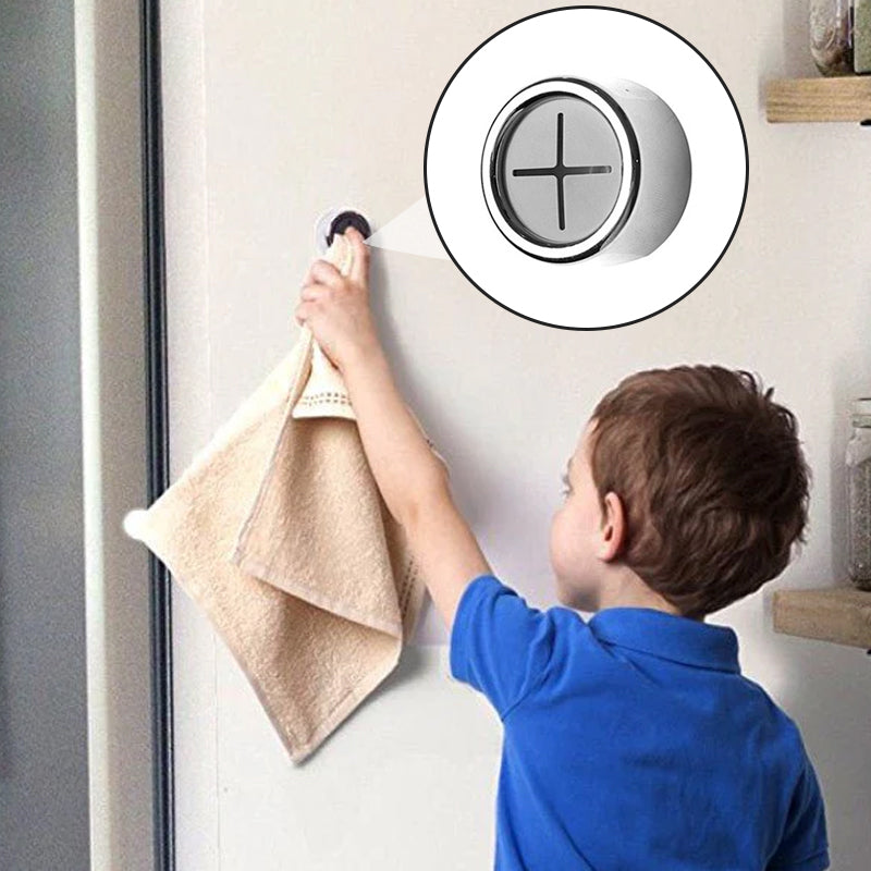 Icke-märkande självhäftande krokar