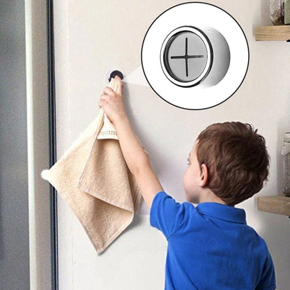 Icke-märkande självhäftande krokar