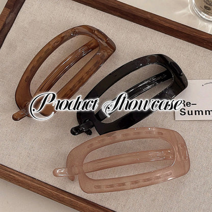 2024 Ny Enkel Elegant Hårklämma för Kvinnor