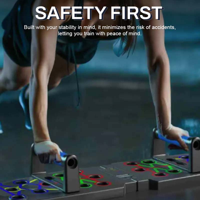 Multifunktionell armhävningsbräda träningsbräda