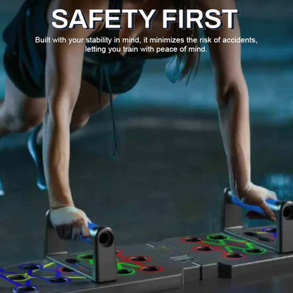 Multifunktionell armhävningsbräda träningsbräda