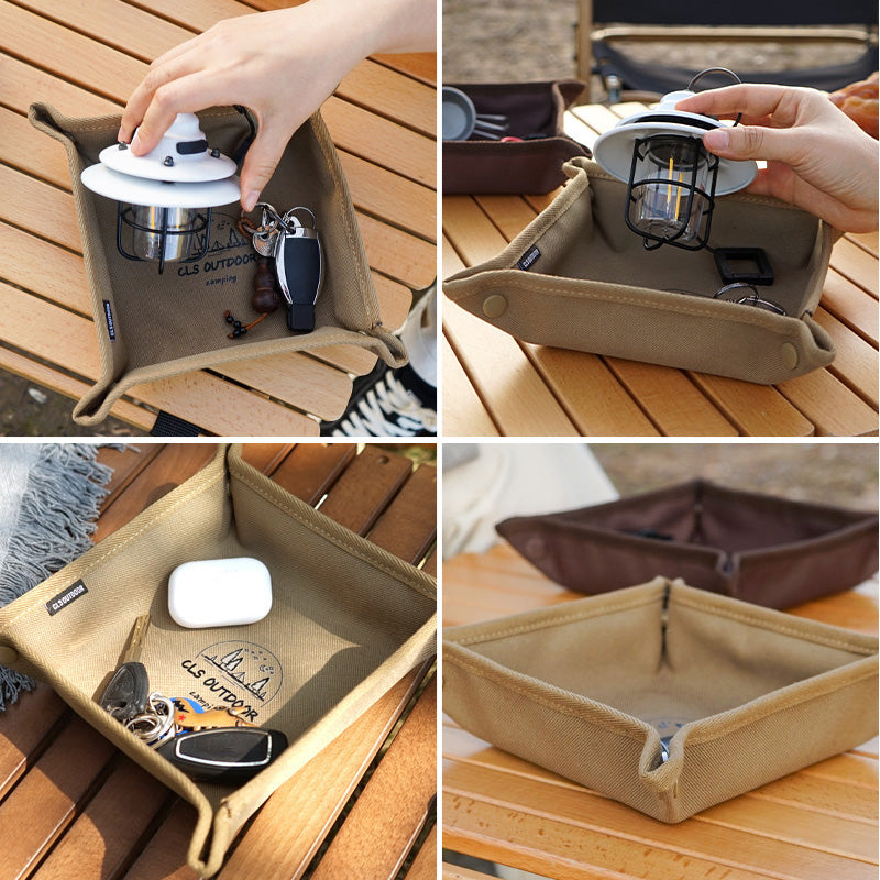 Utomhus Hopfällbart Förvaringstray