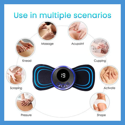 Uppladdningsbar cervikal massageapparat