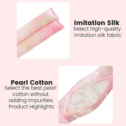🌸 Satin Heatless Curling Rod Kit - enkla lockar, en hårvänlig skönhetshemlighet!
