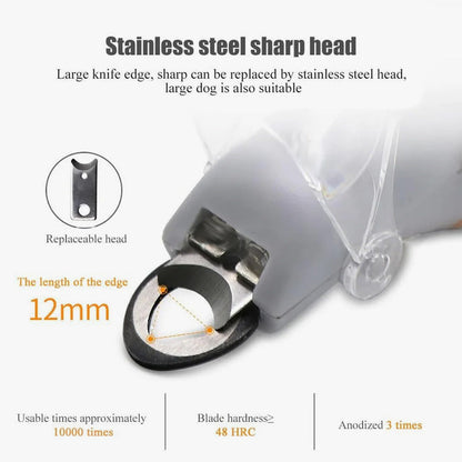 LED-klämmklippare för husdju