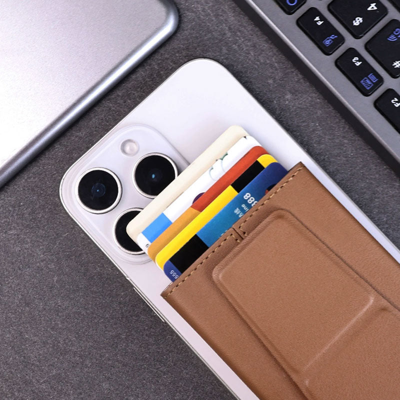 📱 Magnetisk korthållare med automatisk pop-up | Smart stativ, multifunktionell design 🏆