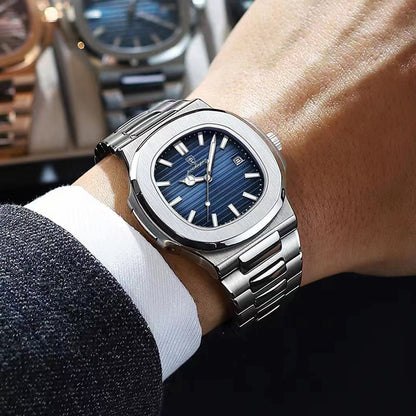 Vattentät Ultra Slim Herr Quartz Watch
