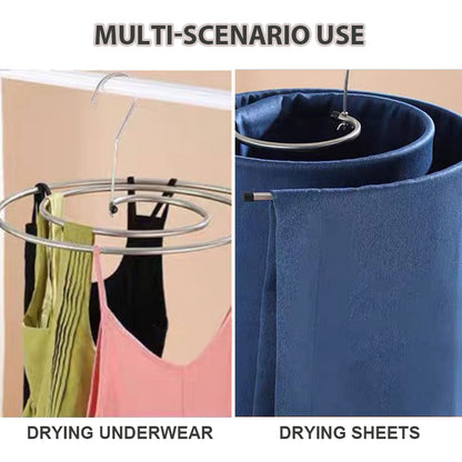 Artefakt för torkning av lapptäcke - Spiralklädhängare